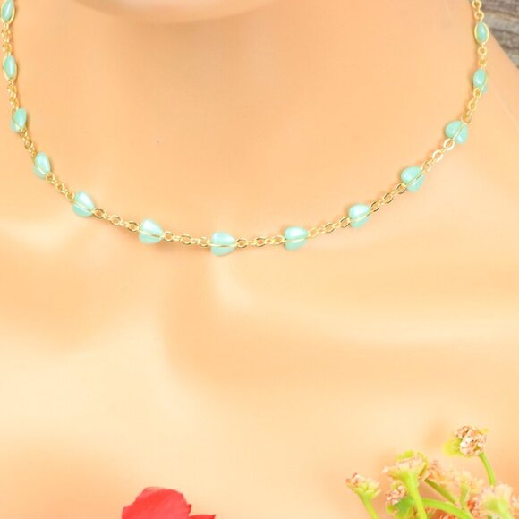 "Minimalist Necklace – Timeless, Elegant Jewelry for Her, MAR091192 - Picture 9 of 10